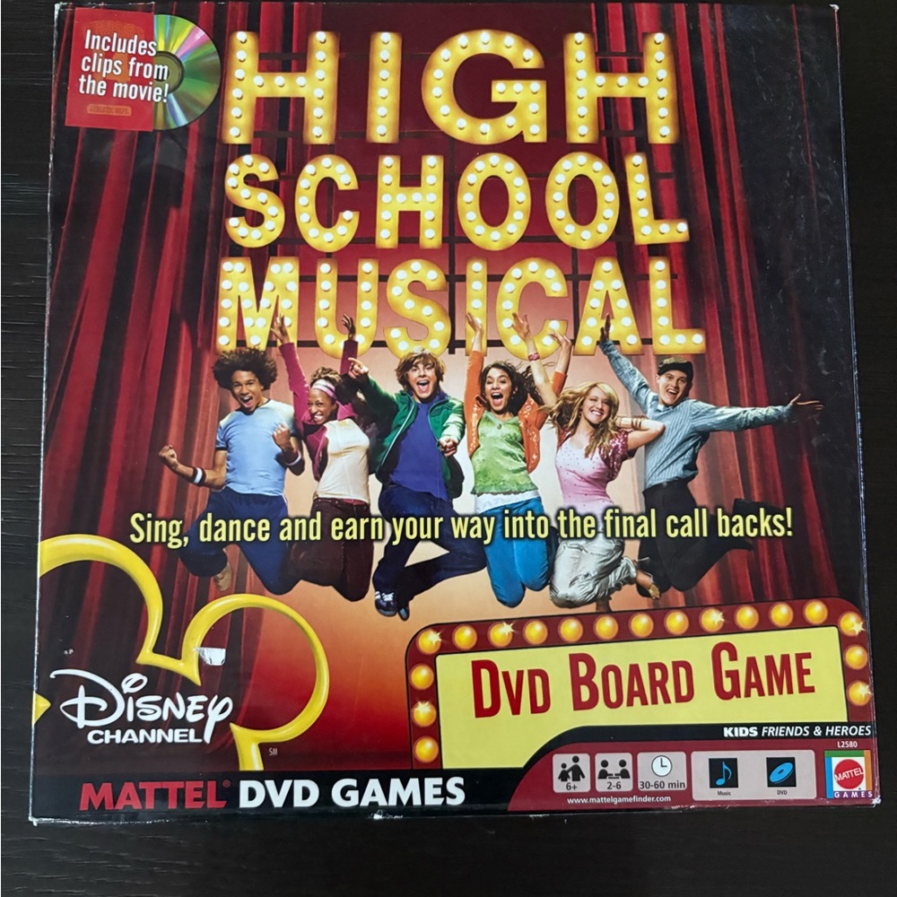 Disney High School Musical Interactive DVD Board Game